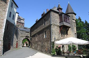 Schlosshof Schloss Braunfels