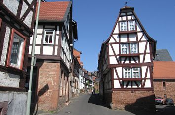 Obergasse in Büdingen