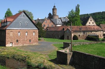 Blick auf das Büdinger Schloss