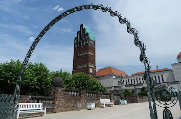 Bogen und Hochzeitsturm Mathildenhöhe Darmstadt