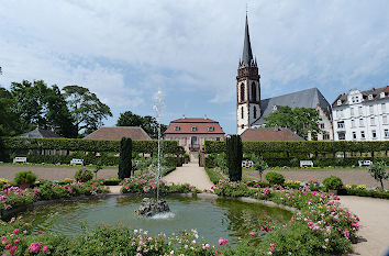 Wasserspiele im Prinz-Georg-Garten Darmstadt