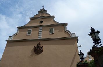 Giebel Westflügel Schloss Kranichstein