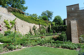 Burggarten Burg Eltville