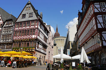 Römerberg in Main in Frankfurt am Main