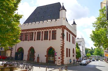 Leinwandhaus mit Caricatura in Frankfurt