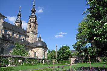 Blick vom Garten der Domdechanei zum Dom