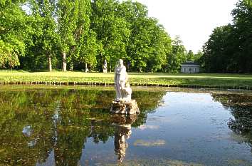Schlosspark mit Schlossteich