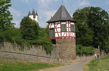 Stadtmauer in Hanau-Steinheim