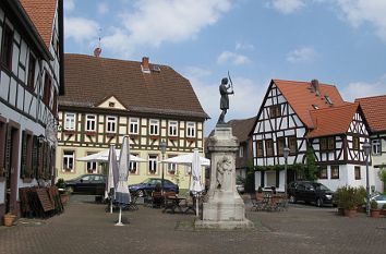 Marktplatz in Hanau-Steinheim