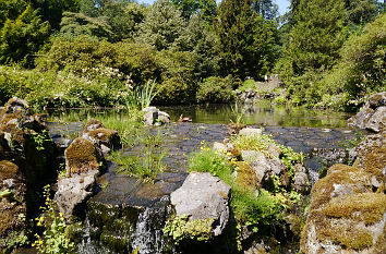 Wasserlauf im Bergpark Wilhelmshöhe in Kassel