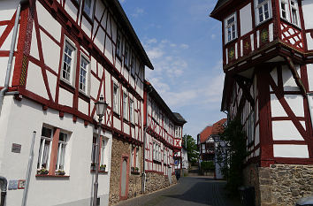 Fachwerkhäuser Schloßgasse Lich