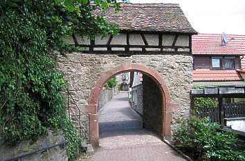 Äußeres Stadttor in Lindenfels