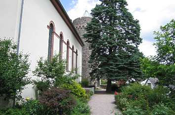 Evangelische Kirche und Bürgerturm in Lindenfels