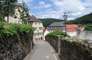 Aufgang zur Burg in Lindenfels