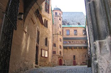 Innenhof Landgrafenschloss Marburg