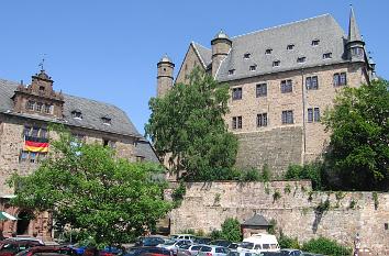 Westseite Landgrafenschloss Marburg