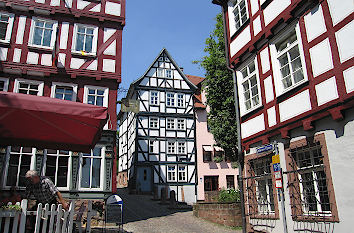 Oberer Markt und Mainzer Gasse in Marburg