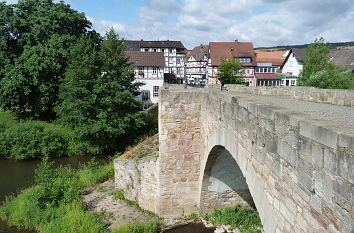 Bartenwetzerbrücke in Melsungen