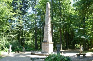 Obelisk im Englischen Garten Eulbach
