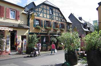 Oberstraße in Rüdesheim am Rhein