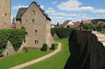 Burggraben Schloss Steinau