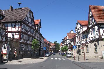 Marktstraße in Wanfried