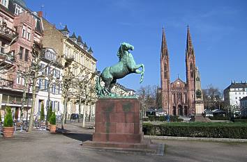 Luisenplatz in Wiesbaden