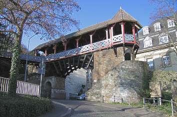 Römertor an der Heidenmauer in Wiesbaden