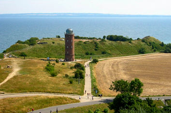 Blick auf den Peilturm am Kap Arkona