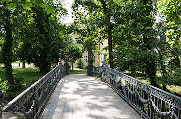 Schmiedeeiserne Brücke Liebesinsel Mirow