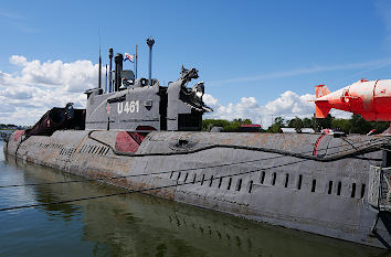 Sowjetisches U-Boot in Peenemünde