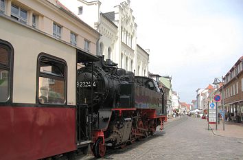 Dampfeisenbahn Molli in der Mollistraße