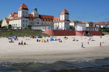 Strand und Kurhaus von Binz