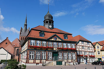 Rathaus Grabow (Elde) am Markt