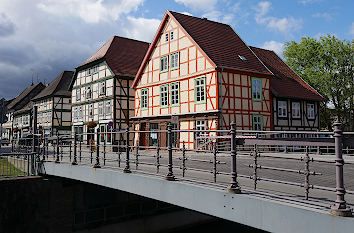 Brücke über die Müritz-Elde-Wasserstraße in Grabow