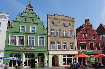 Renaissancehäuser Markt Güstrow