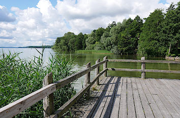 Steg am Tollensesee