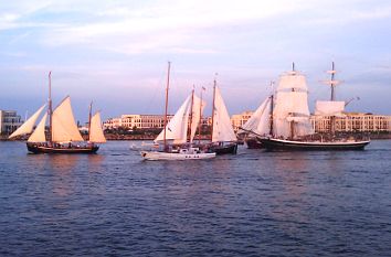 Segelschiff Hanse Sail Rostock