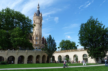 Schweriner See und Schweriner Schloss