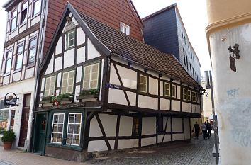 Fachwerkhaus von 1698 in Schwerin