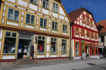 Fachwerkhäuser Neuer Markt Waren (Müritz)