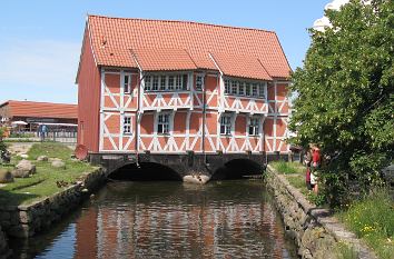 Gewölbe an der Runden Grube in Wismar