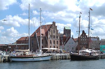 Alter Hafen in Wismar