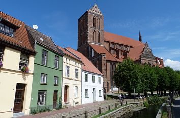 Wismar an der Ostseeküste