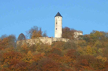 Blick auf Burg Plesse