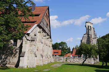 Blick von der Klausur zur Klosterruine Walkenried