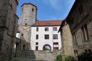 Innenhof Schloss und Kloster Iburg