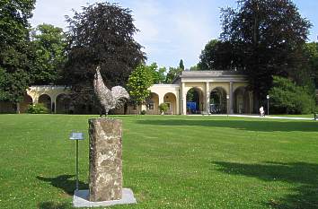 Haupteingang Kurpark Bad Pyrmont