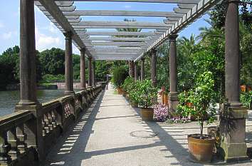 Pergola im Kurpark