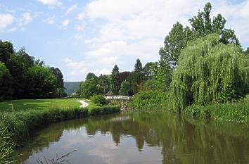 Malerblick Kurpark Bad Pyrmont